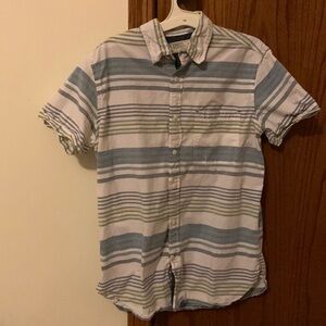 Free Planet short sleeve button down.